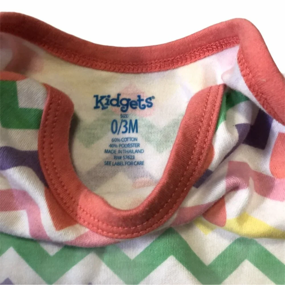 Baby Girl Clothing Lot 3 Pieces Child Of Mine Carter’s L Kidgets Big Oshi‎ 0-3M